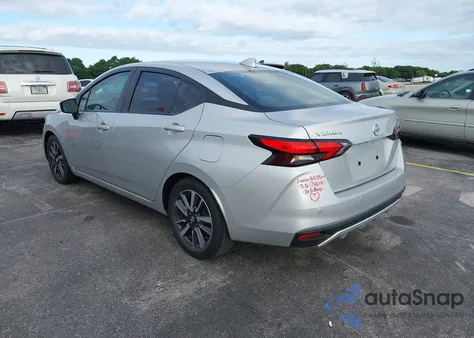 2021 Nissan Versa Sv Xtronic Cvt from USA, damaged, VIN 3N1CN8EV0ML887855